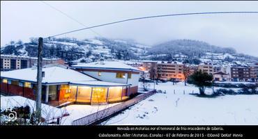 FOTOGALERÍA. Temporal. Nevada en Asturias