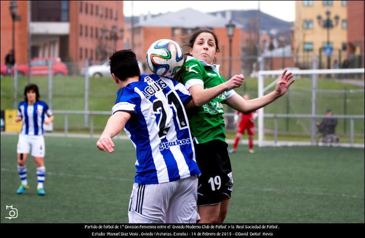 FOTOGALERÍA. Fútbol. 1ª Fem. Oviedo Moderno CF - Real Sociedad CF