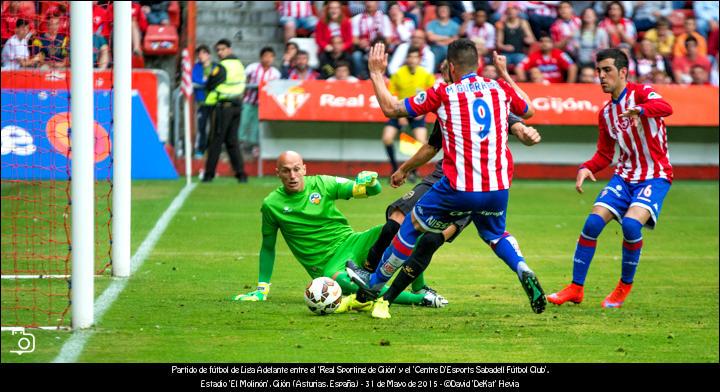 FOTOGALERÍA. Fútbol. Liga Adelante. R. Sporting Gijón - CE Sabadell