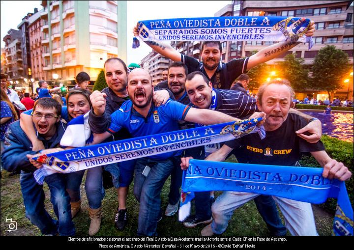 FOTOGALERÍA. Fútbol. El Real Oviedo asciende a Liga Adelante