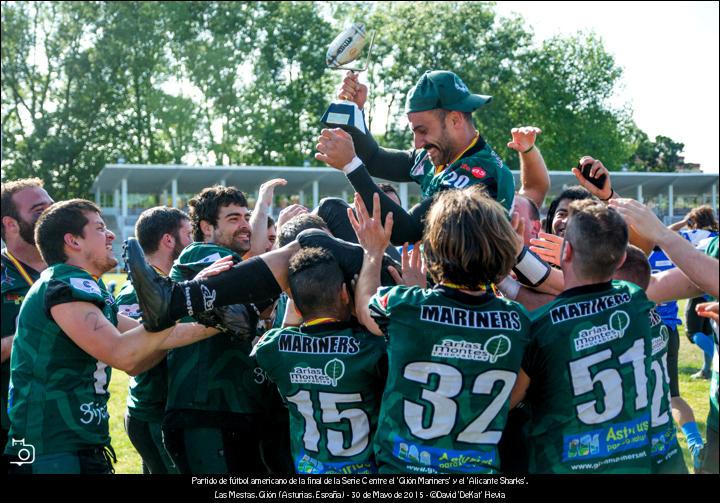 FOTOGALERÍA. Fútbol Americano. Final Serie C. CD Gijón Mariners - Alicante Sharks