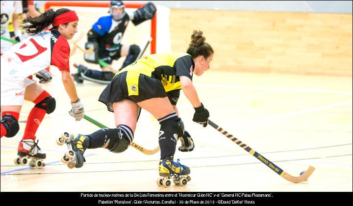 FOTOGALERÍA. Hockey Patines. Ok Liga F. Hostelcur Gijón HC - HC Palau Plegamans