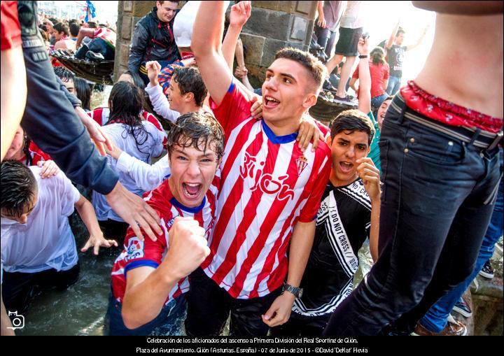 FOTOGALERÍA. Fútbol. El Real Sporting de Gijón asciende a Liga BBVA