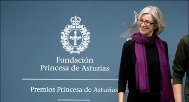 FOTOGALERÍA. Premios Princesa. Llegada de Jennifer Doudna