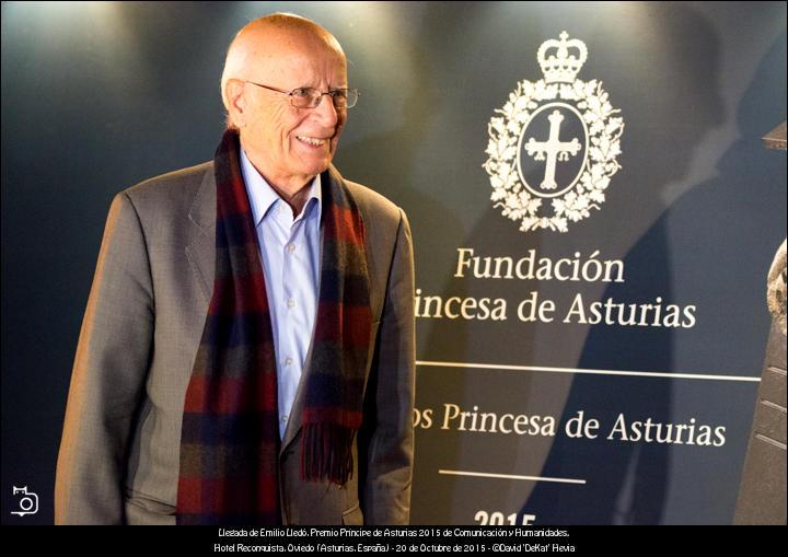 FOTOGALERÍA. Premios Princesa. Llegada de Emilio Lledó