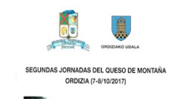 Jornadas del Queso Internacional de Montaña. II edición. Ordizia (Guipúzcoa).