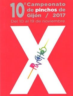 Campeonato de pinchos de Gijón. X edición.