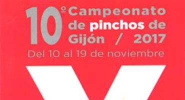 Campeonato de pinchos de Gijón. X edición.