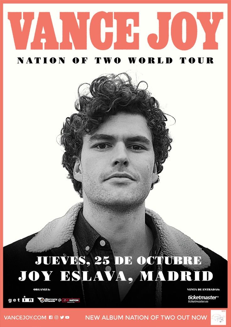 VANCE JOY EN LA JOY DE MADRID