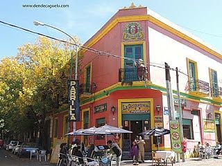 Caminito, el ícono del barrio de la Boca, en Buenos Aires