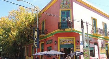 Caminito, el ícono del barrio de la Boca, en Buenos Aires