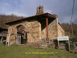 San Justo, en el valle de Turón, el pueblo con más historia de Mieres.