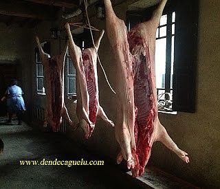 La matanza del cerdo.
