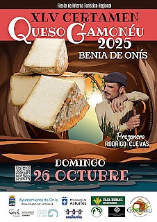 XLV Certamen del Queso Gamoneu, presentación oficial.