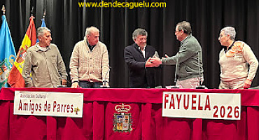 Bernabé Aguirre López, premio Fayuela 2026 de la Asociación Cultural Amigos de Parres.