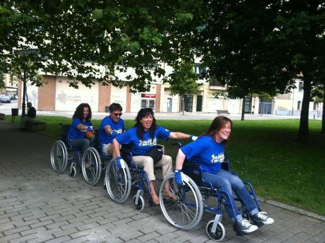 Oviedo desde una silla de ruedas.