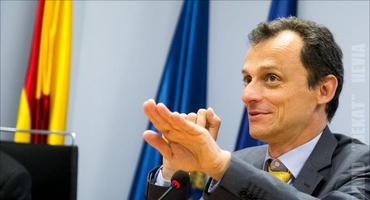 FOTOGALERÍA. Pedro Duque en el \"Ciclo de Medio Ambiente y Cambio Climático\" de la Universidad de Oviedo