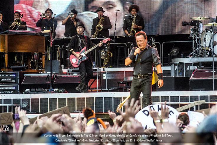 FOTOGALERÍA. Concierto de Bruce Springsteen en Gijón: El Concierto.