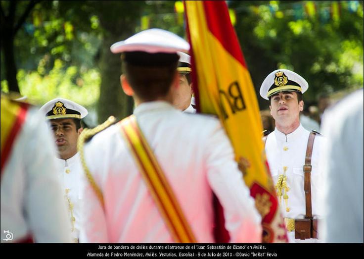 FOTOGALERÍA. Jura de Bandera en Avilés