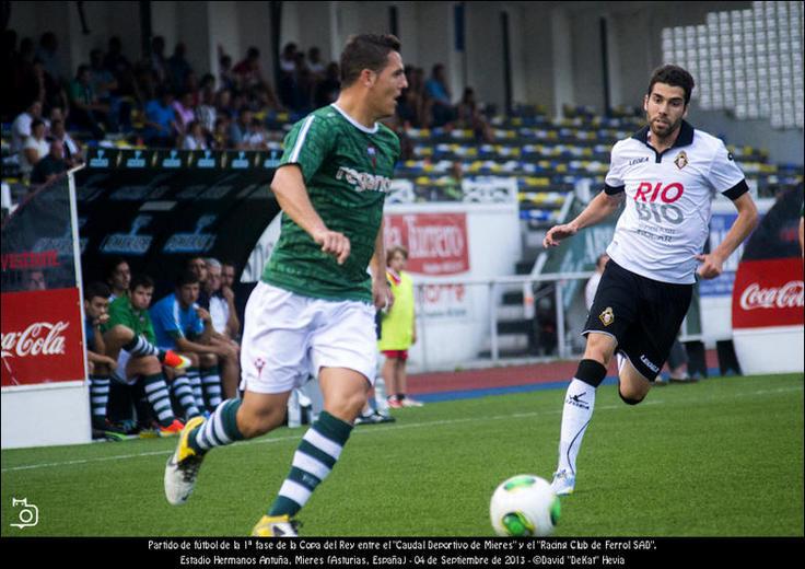 FOTOGALERÍA. Fútbol. Copa del Rey. Caudal Deportivo - Racing de Ferrol