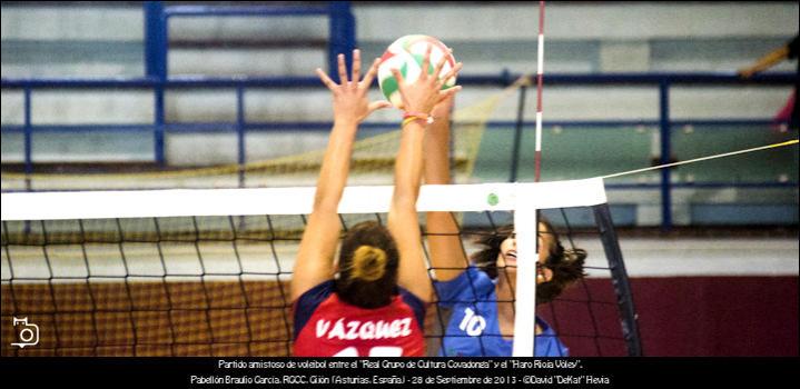 FOTOGALERÍA. Voleibol Amistoso. RGCC - Haro Rioja Voley