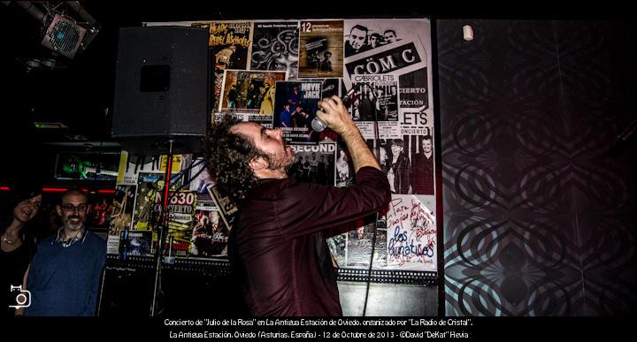 FOTOGALERÍA. Concierto de 'Julio de la Rosa' en 'La Antigua Estación'