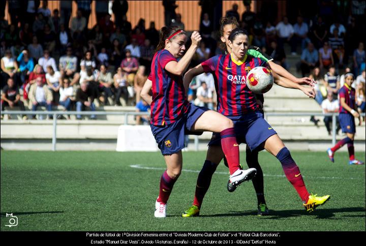 FOTOGALERÍA. Fútbol. 1ªDiv Fem. Oviedo Moderno CF - FC Barcelona