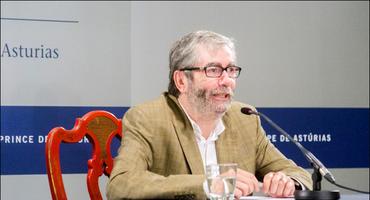 FOTOGALERÍA. Premios Príncipe de Asturias. Rueda de prensa de A.Muñoz Molina