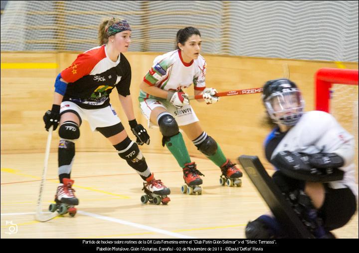 FOTOGALERÍA. Hockey Patines. Ok Liga Fem. CP Gijón Solimar - Sferic Terrassa