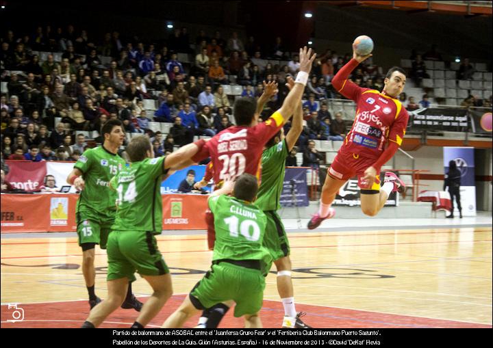 FOTOGALERÍA. Balonmano. ASOBAL. Juanfersa Grupo Fear - Fertiberia CB Puerto Sagunto