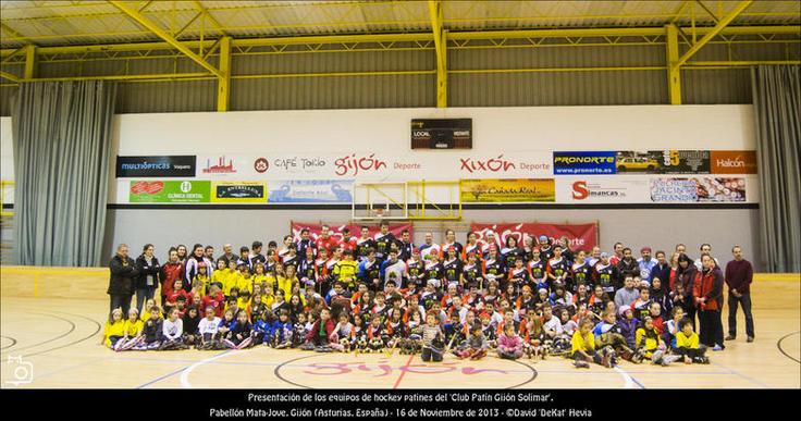 FOTOGALERÍA. Hockey Patines. Presentacion del CP Gijón Solimar