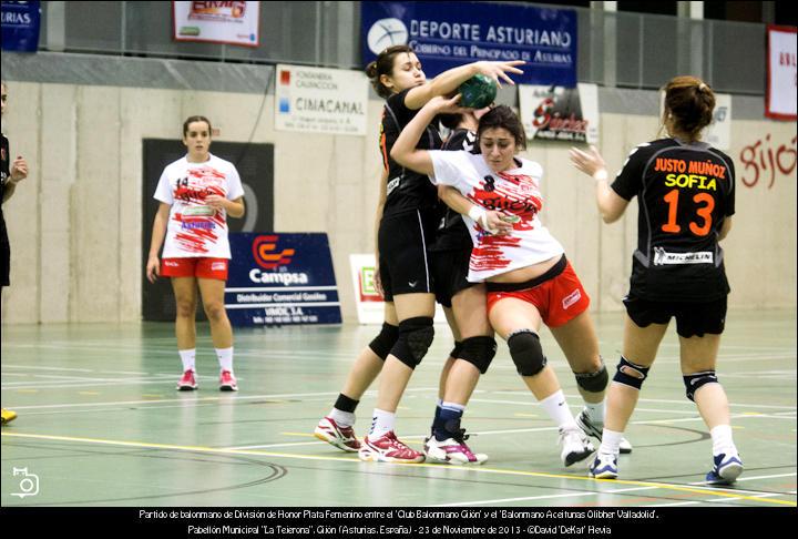 FOTOGALERÍA. Balonmano. Div. Honor Plata Fem. BM Gijón - BM Valladolid