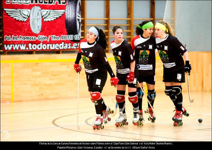 FOTOGALERÍA. Hockey Patines. Copa Europa Fem. CP Gijón Solimar - Asta Nantes