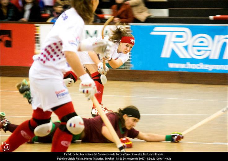 FOTOGALERÍA. Hockey Patines. Cto Europa Fem. Portugal - Francia