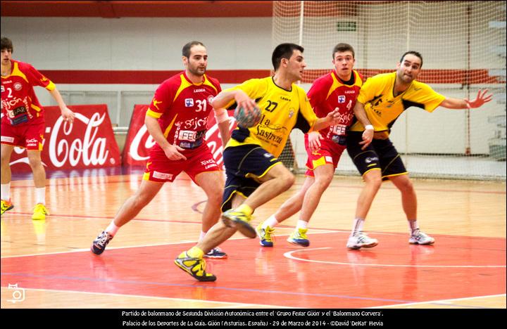 FOTOGALERÍA. Balonmano. 2ª Div. Gijón Grupo Fegar - Balonmano Corvera
