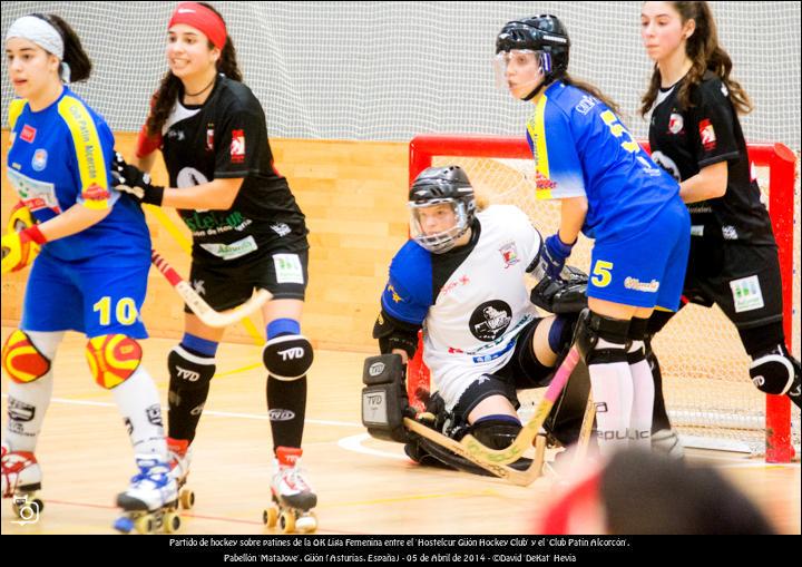 FOTOGALERÍA. Hockey Patines. OK Liga Fem. Hostelcur Gijon HC - CP Alcorcón