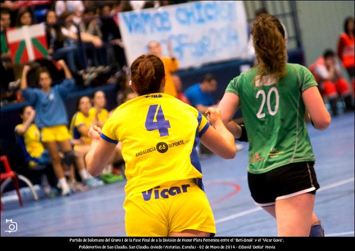 FOTOGALERÍA. Balonmano. PlayOff Asceso Div. Honor Fem. Beti-Onak - Vicar Goya