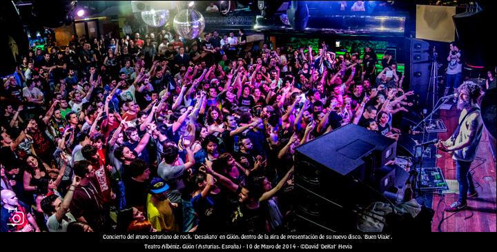 FOTOGALERÍA. Concierto de 'Desakato' en Gijón