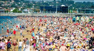 FOTOGALERÍA. El verano llega a Gijón