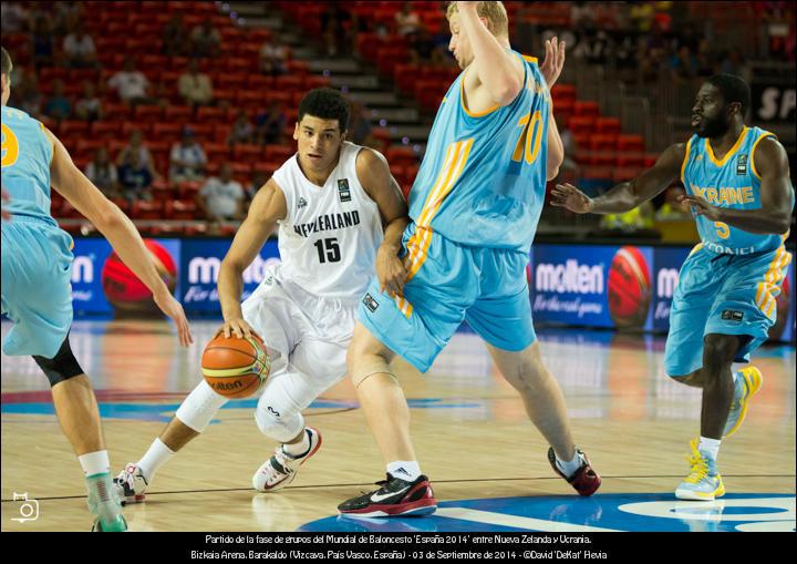 FOTOGALERÍA. Baloncesto. Mundial España 2014. Nueza Zelanda - Ucrania