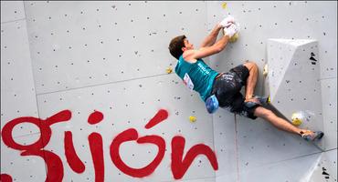 FOTOGALERÍA. Escalada. Mundial Gijón 2014. Clasificación de Dificultad Masculina