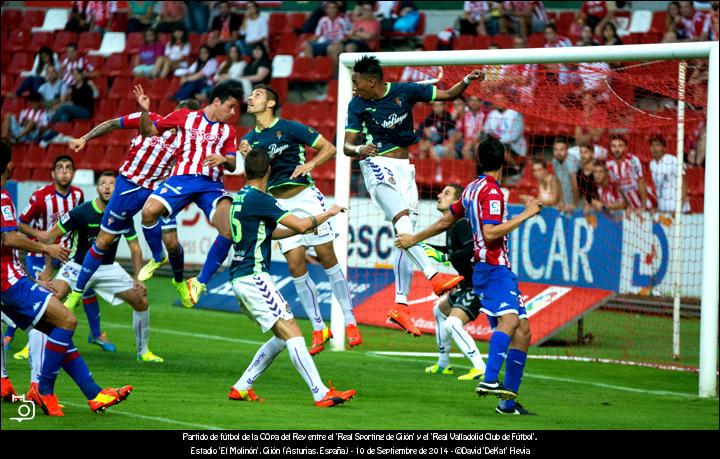 FOTOGALERÍA. Fútbol. Copa del Rey. Sporting de Gijón - Real Valladolid