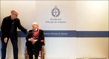 FOTOGALERÍA. Premios Príncipe de Asturias. Rueda de Prensa de Quino.