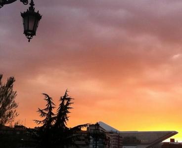 Atardecer en Oviedo