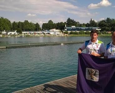 Brillante palismo de Jonás García en el Mundial piragüista de Milán