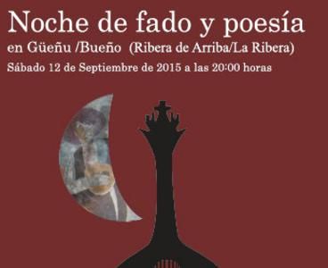 Noche de Fado y poesía en Bueño el 12 de septiembre