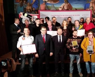 Enhorabuena a premiados y participantes del Campeonato de Pinchos de Gijón