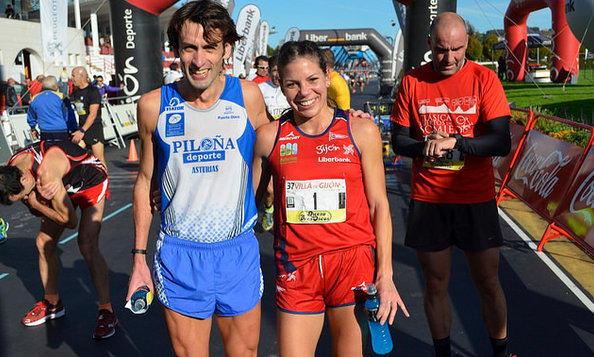 Martín Álvarez y Tania Melero ganan el 37.º Cross Villa de Gijón 