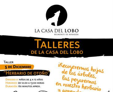 Talleres de Naturaleza en la Casa del Lobo