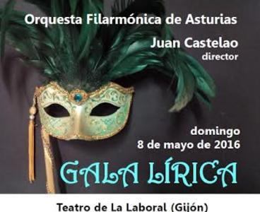 Gala Lírica en Matiné de la Orquesta Filarmónica de Asturias